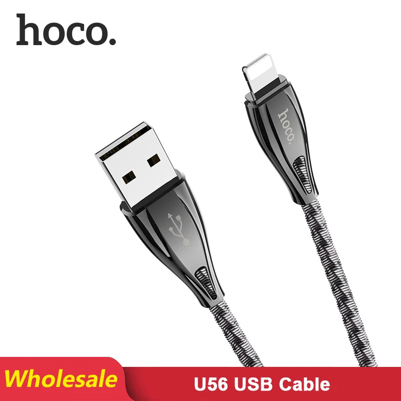 Прочный USB кабель HOCO U56 10 шт./лот 1 2 м|Кабели для мобильных телефонов| |