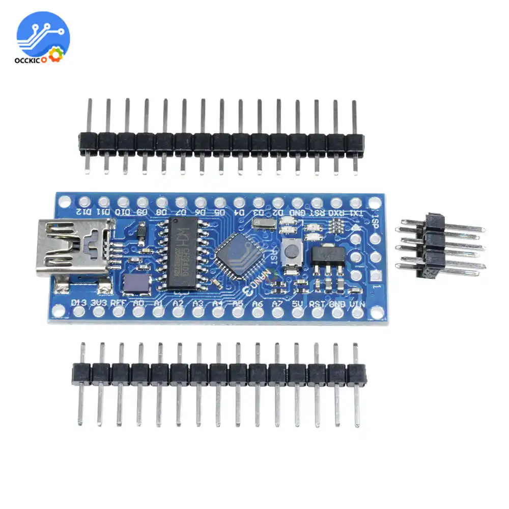 Микроконтроллер Nano V3.0 3 0 ATmega168 CH340G CH340 мини USB плата модуль в 5 в/16 мгц для Arduino V3|usb mini