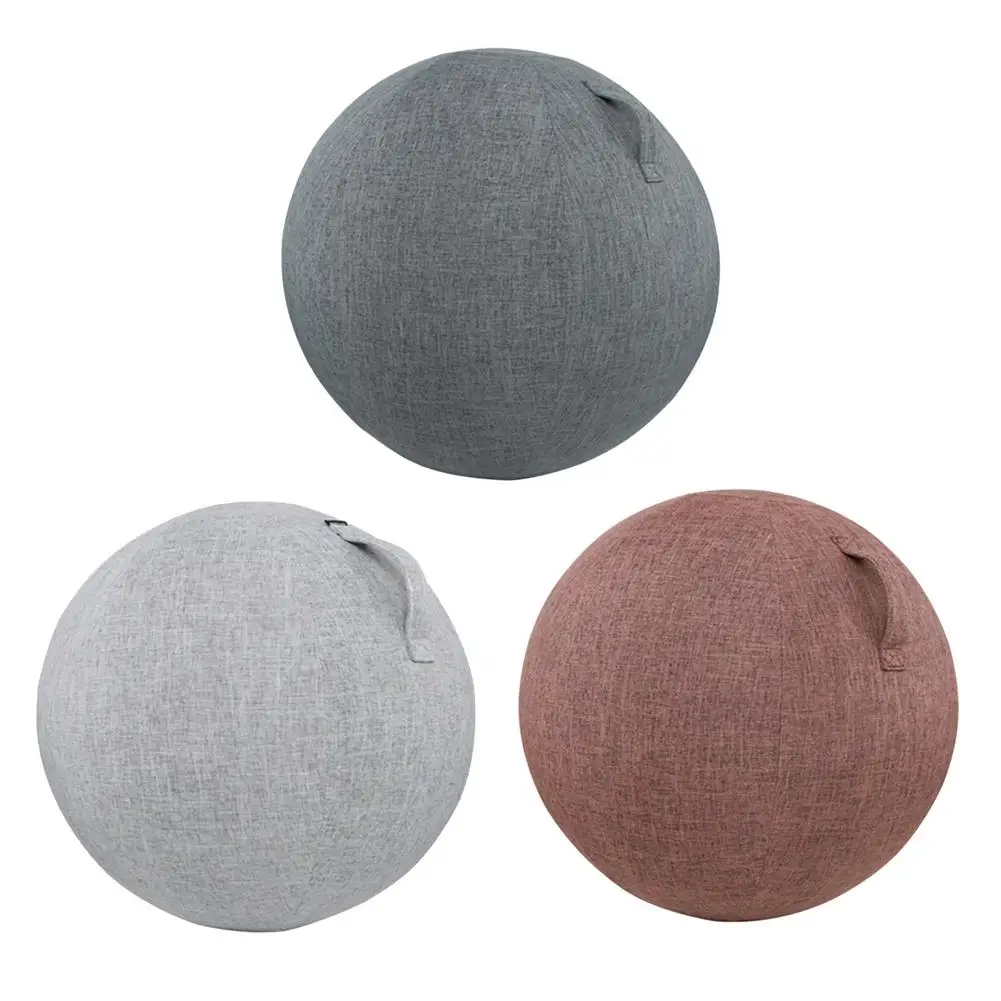 55cm Yoga Ball Dustprroof Cover Anti-Slip Yoga Ball Protective Cover Gym Workout Balance Fitness Accessories