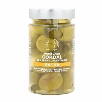 

Olives Gordal avec concombre en vinaigre Club du Gourmet