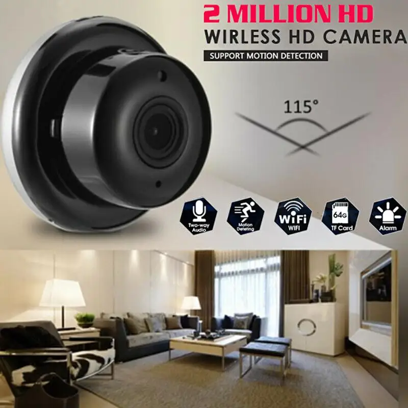 Беспроводная камера видеонаблюдения 1080P с Wi Fi инфракрасное ночное видение