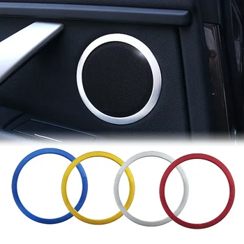 

4PCS Audio Speaker Horn Decorative Rings For BMW 3 Series F30 / F34 / 320 / 328