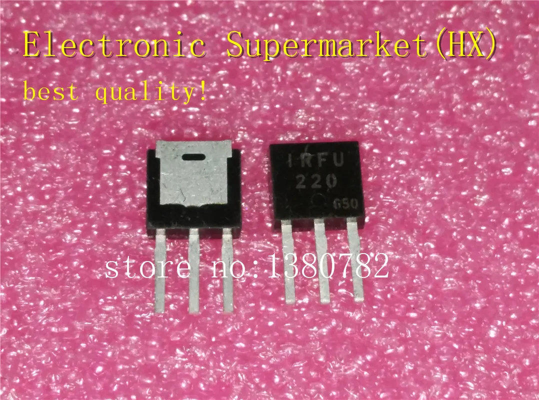 Бесплатная доставка 50 шт./лот IRFU220N IRFU220 FU220N TO-251 новая Оригинальная фотография |