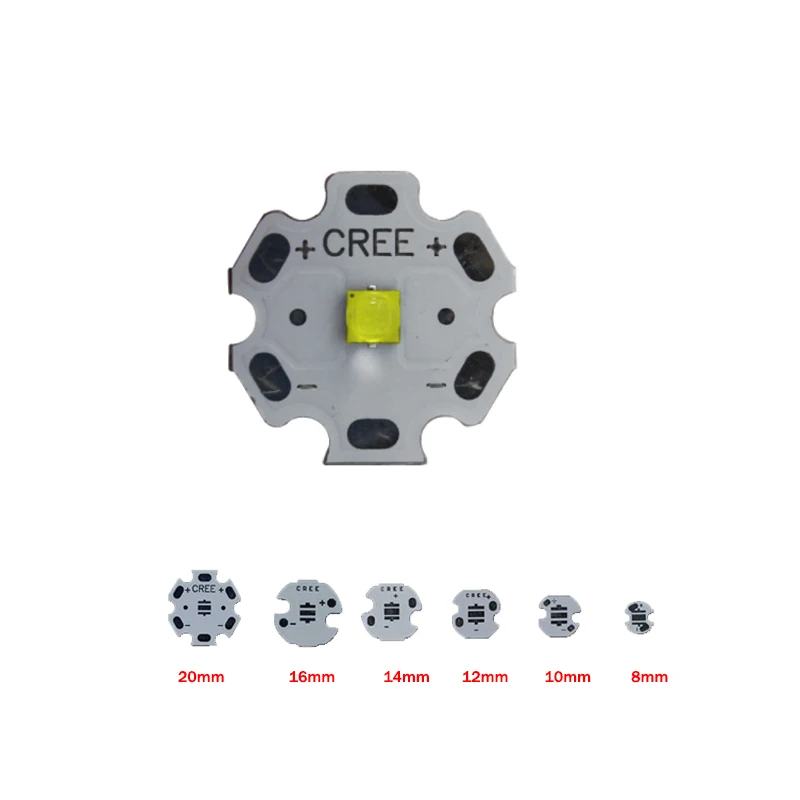 Светодиод высокой мощности 10 светодиодов CREE XPG3 XP-G3 теплый белый нейтральный