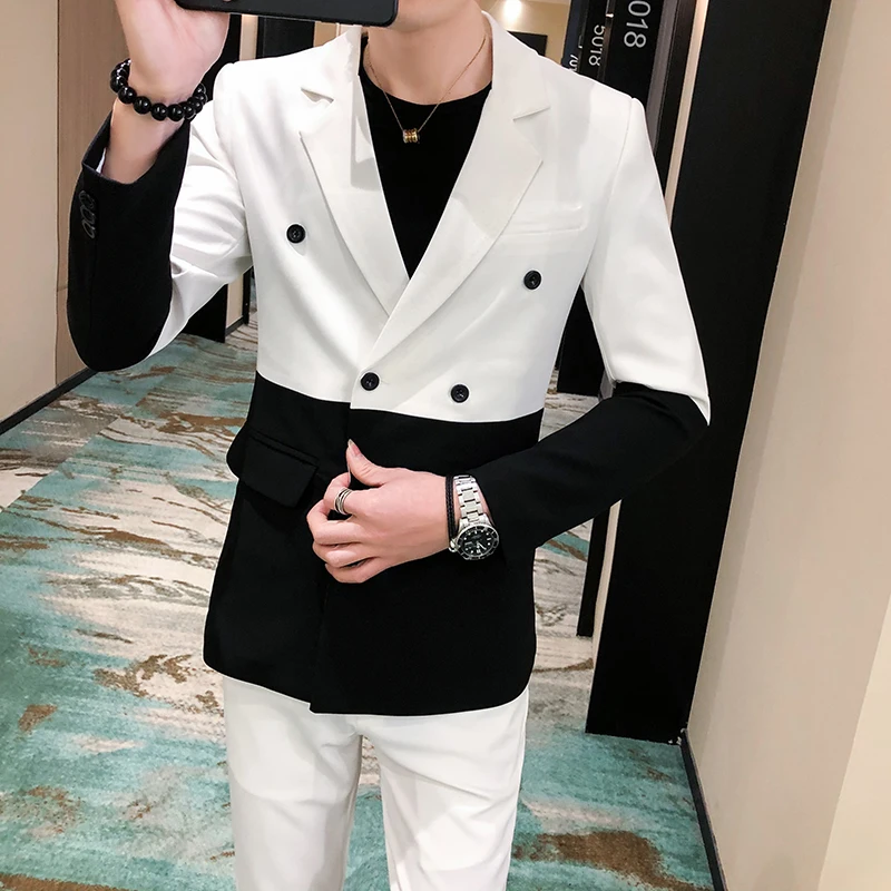 Long Sleeve Formal Suit Jacket + Pants 