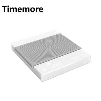 

Timemore Coffee Scale with Timer USB Smart Drip Coffee Scales Coffee Electronic Scale LED Digital Kitchen Baking Scale 3KG/0.1g