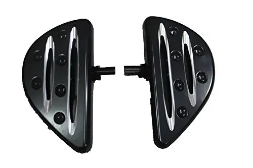 Пара мотоциклов Черный ЧПУ мужской крепление подножки доска для Harley Dyna Electra Glide FLHR Softail XL883 1200