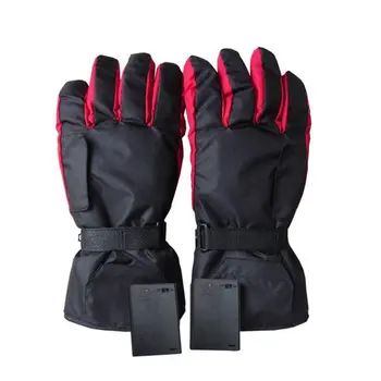 

Winter Waterproof Heated Gloves USB Charging Electric Outdoor Sports Skiing Gloves Full Five-Finger Warm Gloves