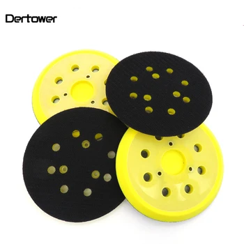 

5 Inch 125mm 8-Hole 3 Nails 4 Nails Back-up Sanding Pads for Sanding Discs fits Angle Grinder Sander Polisher Tools Accessories
