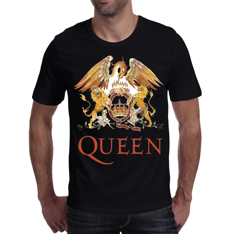 2019 Мужская футболка с принтом рок-группы QUEEN модная женская мужские повседневные