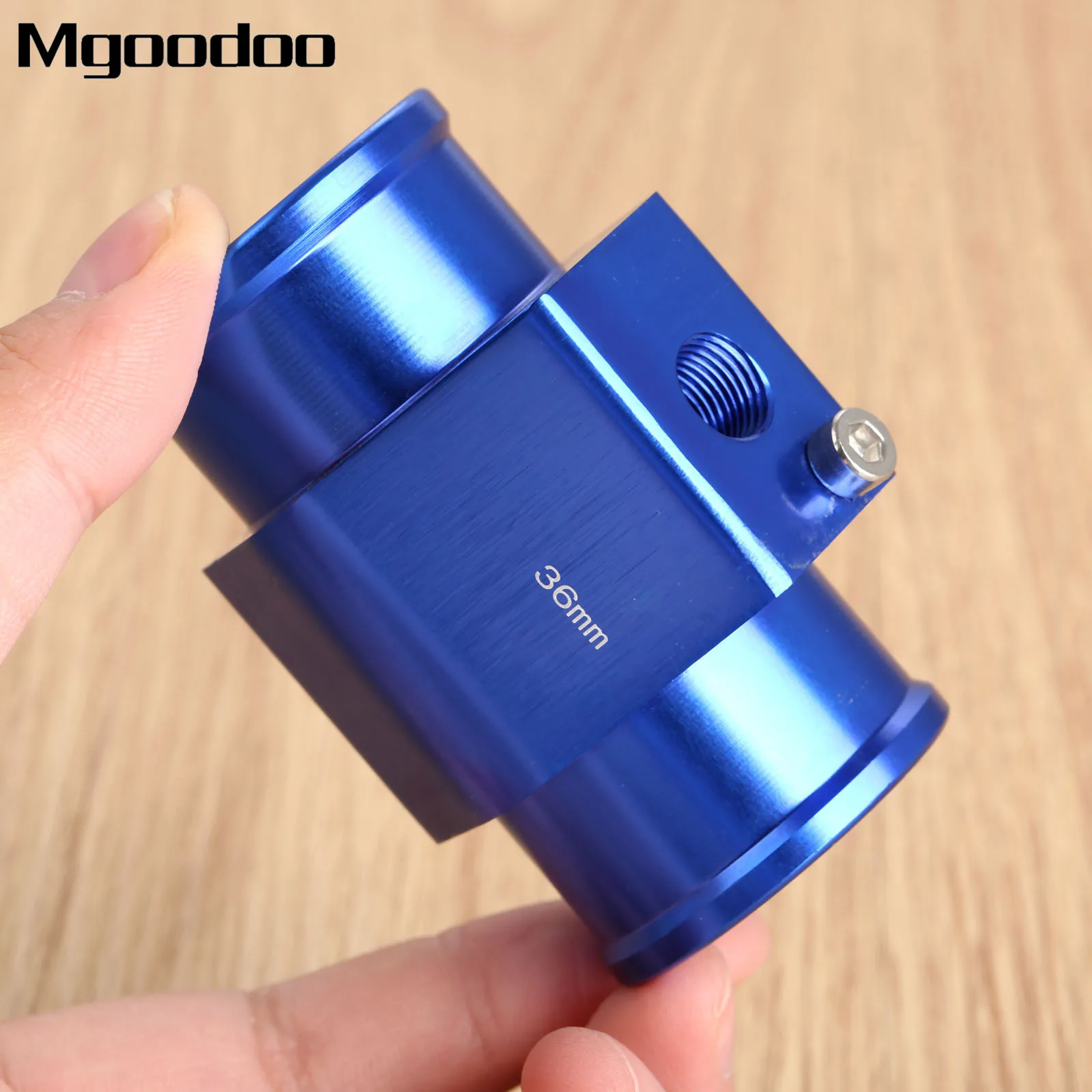 Универсальный Автомобильный датчик температуры воды 36 мм синий алюминиевый