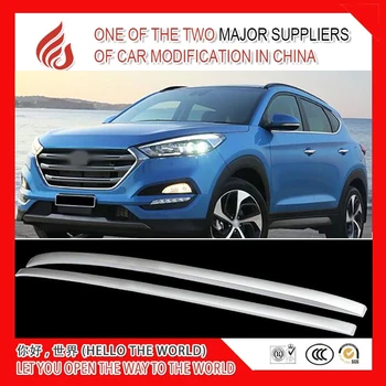 

High quality decoration ABS side rail roof rack for Tucson 2015 2016 2017 2018