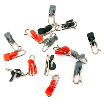 

10pcs Stainless Steel Impact Bait Clip Fishing Hook Decoupling Accessories