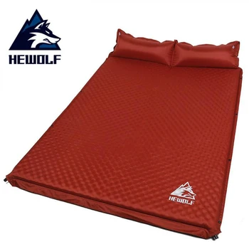 

Hewolf Sleeping Automatic Inflatable Cushion Foam Moisture-proof Double Inflatable Cushion Outdoor Camping Cushion