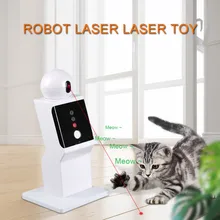 

NEW2022 NEW2022 Pet Cat Laser Robot Toy Smart Cats Play With Led Robot Toy Charging Model Laser Robot Toys Supply Self-Hey Led