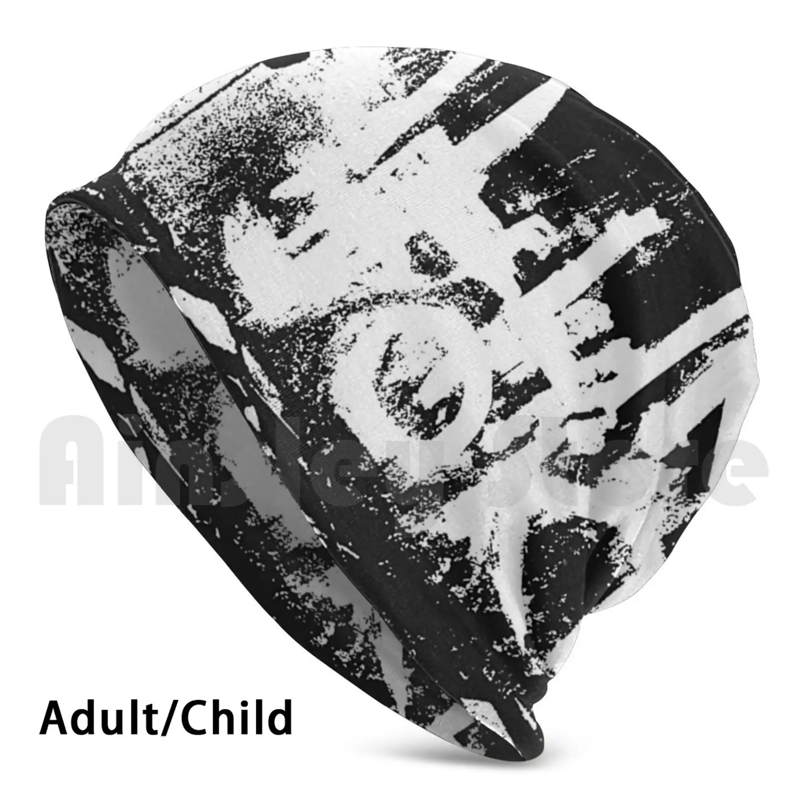 Cappello Grafiti Bianco Nero Cappello Killing Joke Joke Band Funny Siouxsie Cult Movie Aztec Camera