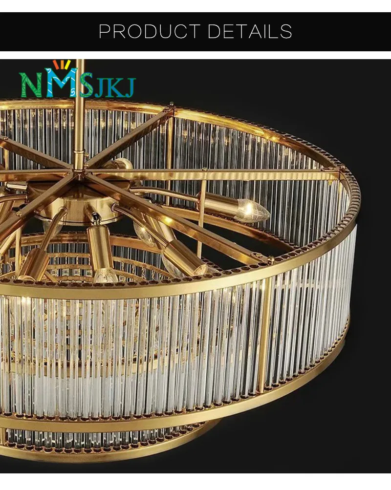 Современная Скандинавская американская индивидуальная двухэтажная люстра вилла отель домашнее освещение