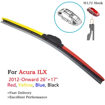 

HESITE Colorful Windshield Wiper Blades For Visor Acura ILX Accessories 2013 2014 2016 2017 2019 2020 Iterior Rain Shield Wipers