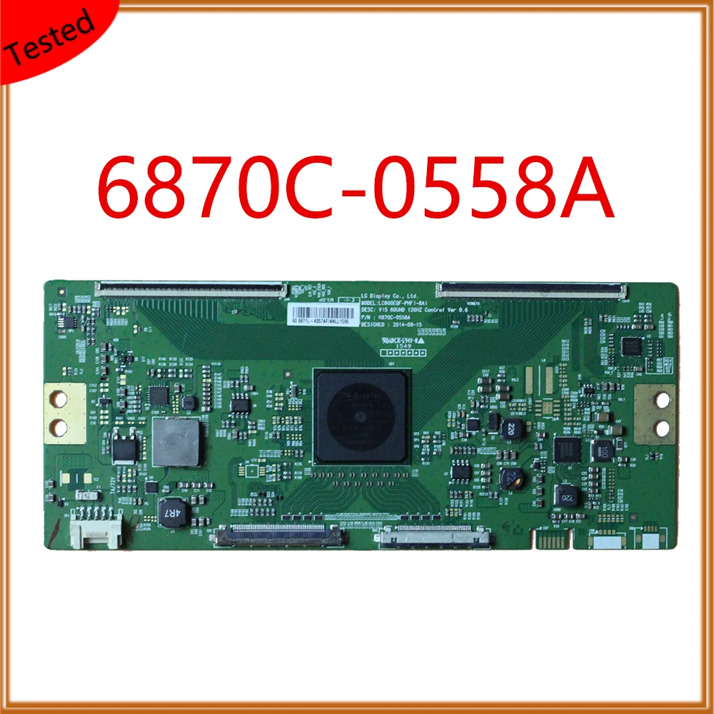 6870C 0558A T Con плата LG ТВ карты V15 60UHD 120 Гц Управление 0 6 LC600EQF PHF 1 8A1 оборудование для Бизнес 60 дюймов 6870C|Печатные