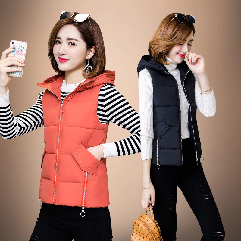

Winter Cotton-padded Jacket Women's China Gedi Love New Style Korean-style Slim Models Cotton-padded Clothes Vest down Jacket Co