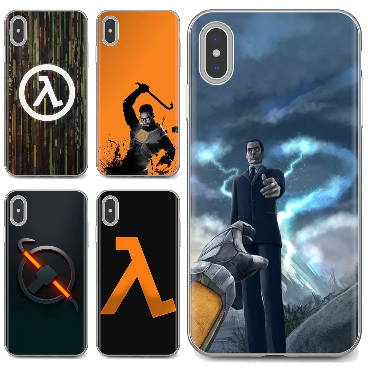 Transparent Tpu Shell Cases Half Life Wallpaper For Ipod Touch Iphone 10 11 12 Pro 4s 5s Se 5c 6 6s 7 8 X Xr Xs Plus Max Phone Case Covers Aliexpress