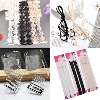 

Summer Bras Accessories Invisible Transparent Bra Straps Women Adjustable Bra Cross Strap Non-Slip Shoulder Bra Straps Holders