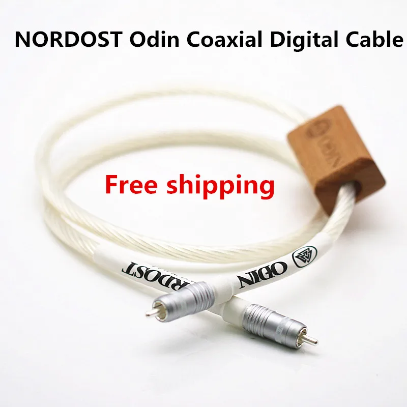 NORDOST Odin чистый серебристый коаксиальный цифровой кабель Звуковой аудиокабель