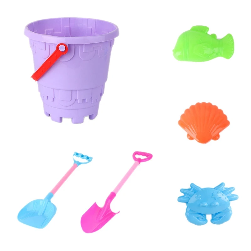 Beach Children's Sand Toy Set Crab Shellfish Mold Toys Bucket Kit Summer Water Play Sandbox Tool | Игрушки и хобби