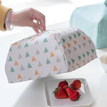 Портативная кухонная алюминиевая фольга Складная Пыленепроницаемая пищевая крышка сохранение изоляции кухонные аксессуары