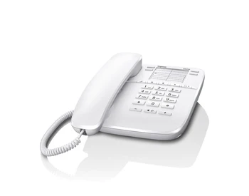 

Gigaset DA410 analog white dial phone