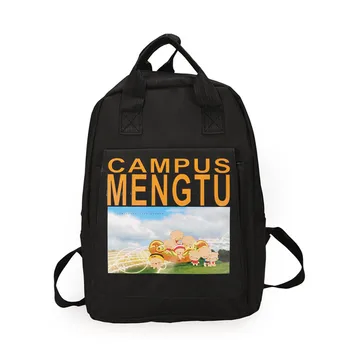 

2019 Woman Portable Backpack Casual Printing Backpack Fashion Student Bag Nylon Zipper Backpack Large Capacity Plecak Szkolny