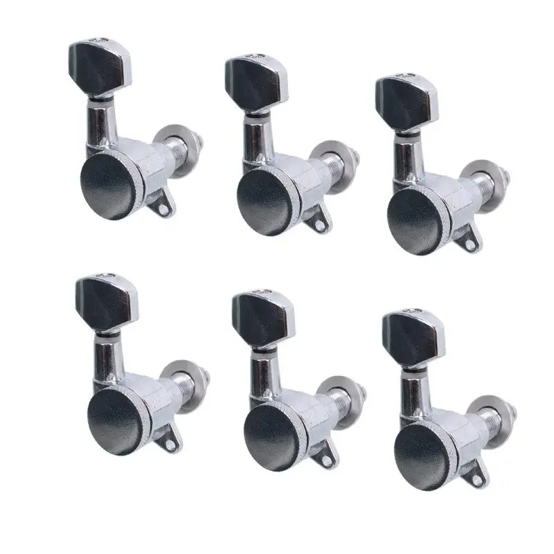 6Pcs Guitar String Tuning Pegs 6R/6L Tuner Machine Heads 1
