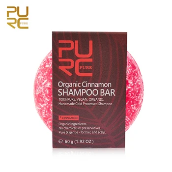 

Thickening Volume Shampoo Travel Solid Bar Cinnamon for Hair Strengthen Growth Hair Soap Bar Frangance Anti Falling Hair Wash