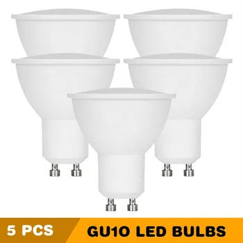 

5pcs LED Light Blub 5W GU10 LED Bulbs Spotlight Lamps Cool White Warm White Lights 240V Night Light Bulbs