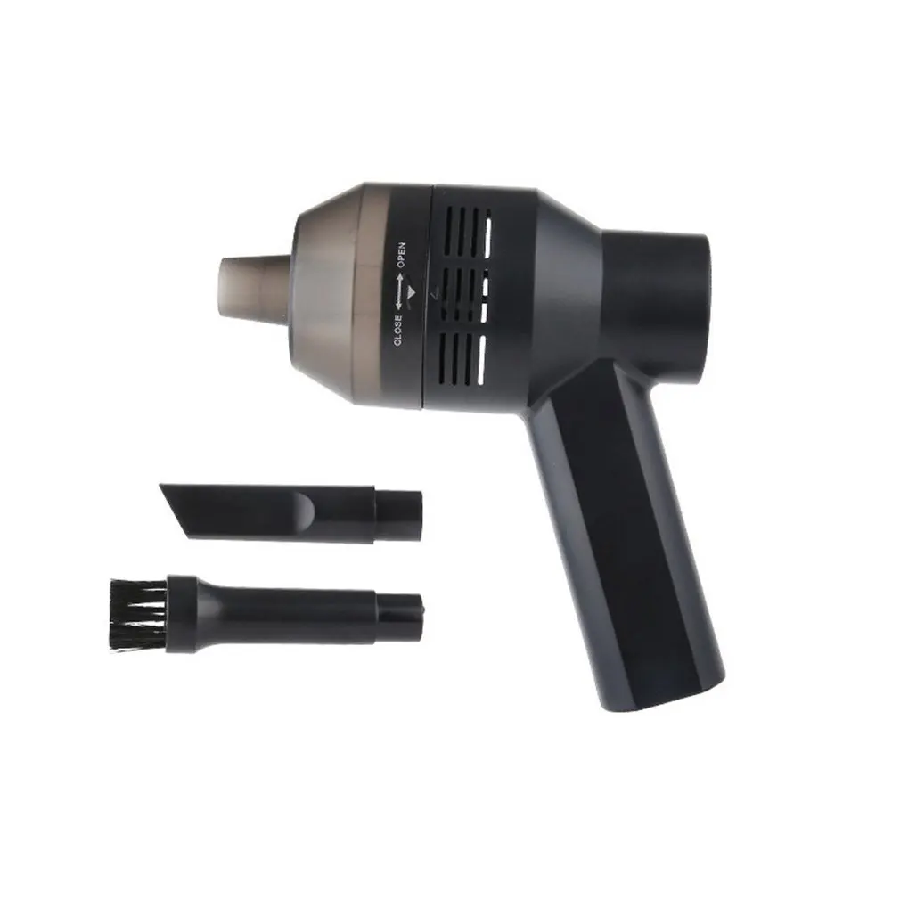 

Practical Design Handheld Vacuum Cleaner USB Ports Dust Collector LED Light Cleaner For Laptop PC Keyboard