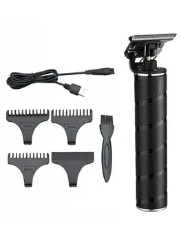 

Professional Hair Clippers Kit T-Blade Hair Trimmer Set with Guide Comb and Cleaning Brush and Others for Men Daily Hair Care