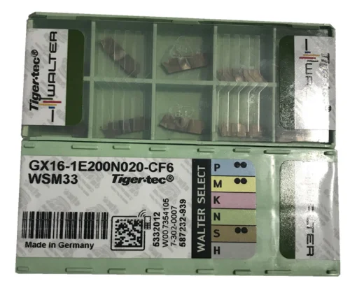 WALTER 10 шт карбидные вставки GX16-1E200N020-CF6 WSM33