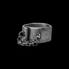 New jewelry 2022 stainless steel rings engagement Chain designer Retrp Ring Punk Male Vintage Anel gifts for boyfriend OSR513 ► Photo 2/5