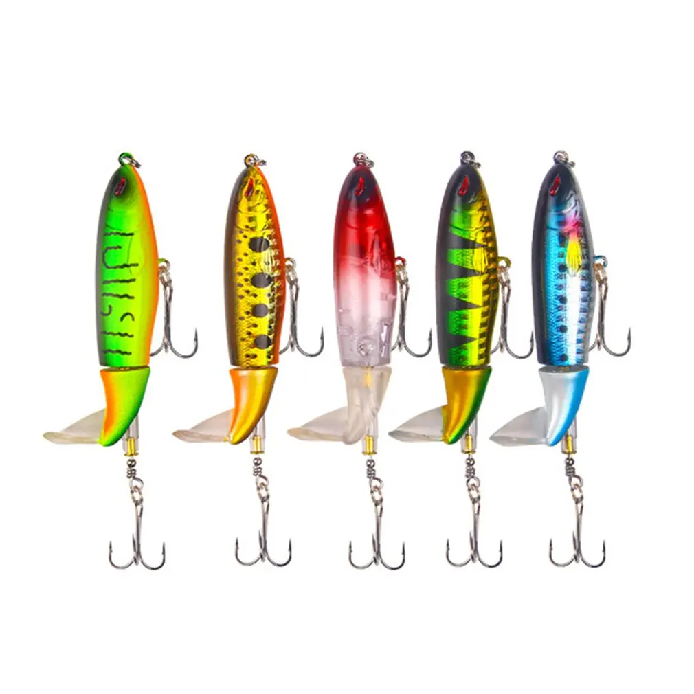 10 см 13 г Whopper Popper Topwater рыболовная приманка с 3d-глазами пластиковая искусственная