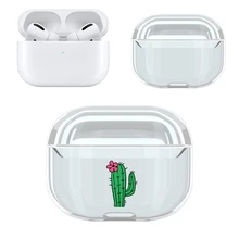 Милые чехлы с рисунком для Apple AirPods Pro, защитный чехол Funda для AirPods Pro, Bluetooth аксессуары для наушников, чехлы