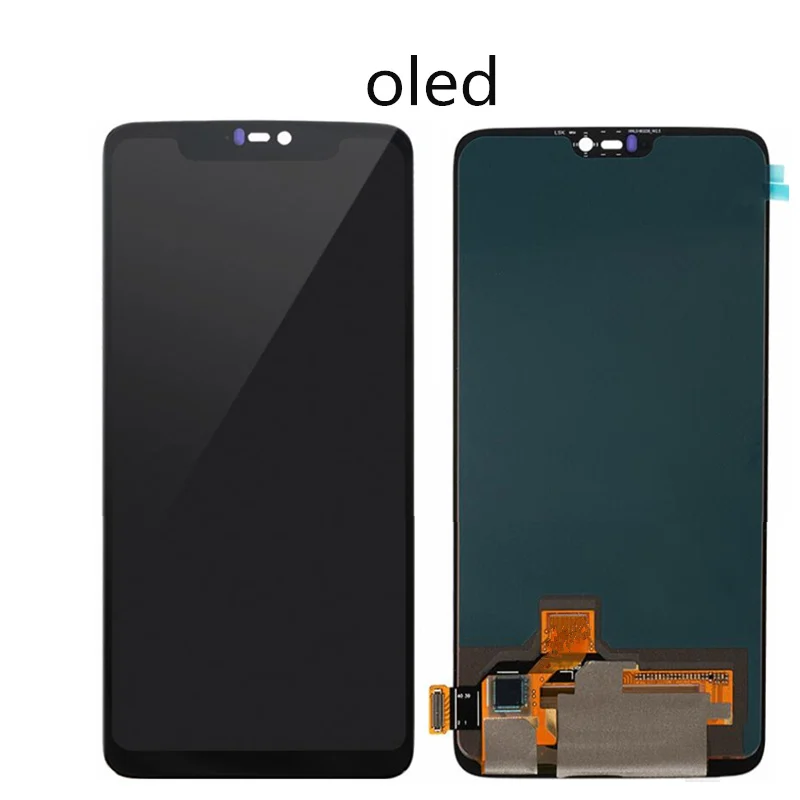 Для Oneplus 6 ЖК-дисплей+ кодирующий преобразователь сенсорного экрана в сборе запасные аксессуары для Oneplus6 ЖК-экран