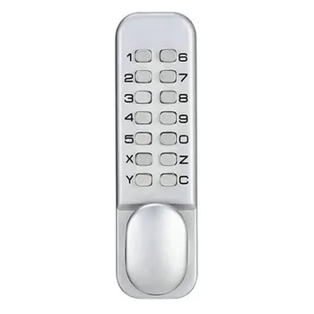 

Universial OS25A first generation mechanical combination lock horizontal bolt lock silver Zinc alloy Courtyard door lock