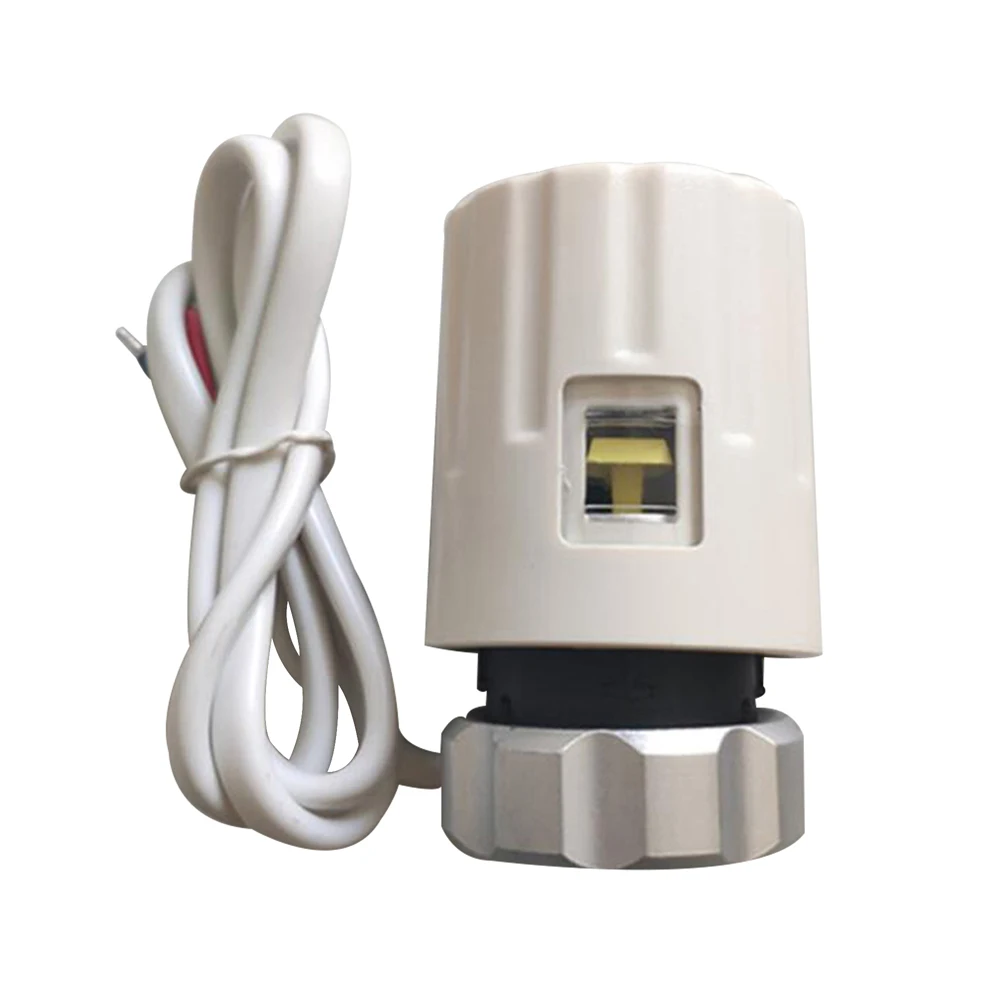 

230V NC Electric Thermal actuator Valve head for Thermostat Manifold underfloor Heating radiator normally Opened closed