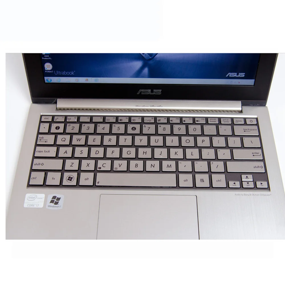 Клавиатура для ноутбука ASUS UX21E UX21 UX21A американский английский 0KNB0-1100UI00 MP-11A93U46528 серебристый без замены рамы