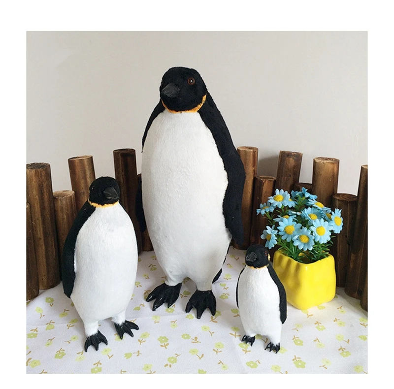 Simulation Penguin Animal Model Animal Penguin Family Toy Children`s Toys Creative Home Decoration Static Model Handicrafts DY80064 (4)