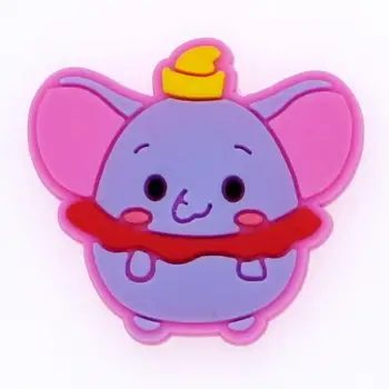 

10pcs Ellipsodial Round Shaped Mouse/Duck/Elephant/Bear/Squirrel Lovely Sandal Charms Wristbands Decorations XH-19-95