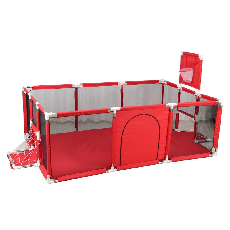 Baby Playpen For Children Pool Balls For Newborn Baby Fence Playpen Kids Basketball Football Field Safety Barrier