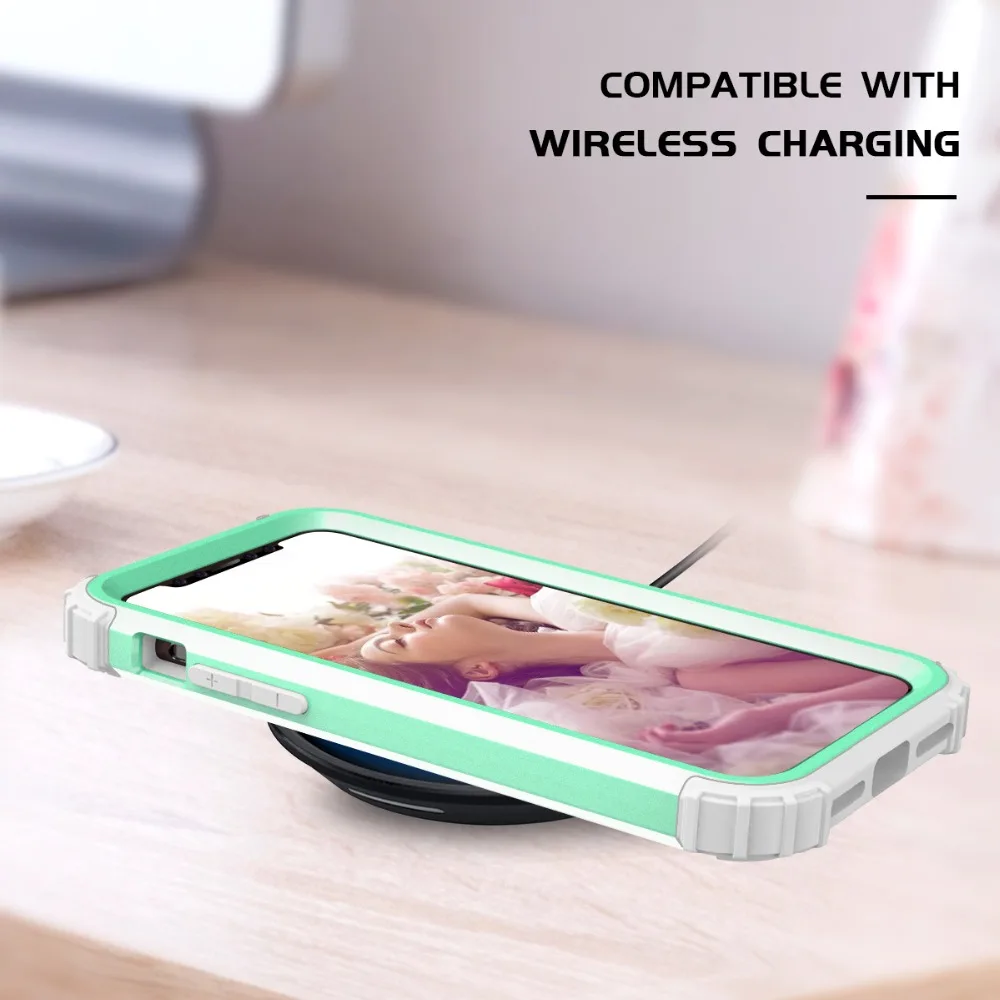 Модный противоударный чехол для телефона для iPhone 11Pro Max XR X XS Max 6 7 8 Plus PC+ TPU полный корпус Защита противоударный защитный чехол для телефона