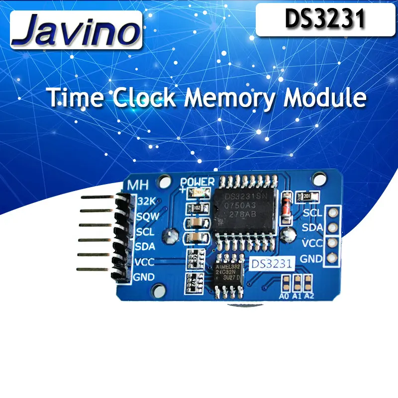 Модуль памяти часов реального времени DS3231 AT24C32 IIC Precision RTC для Arduino | Обустройство