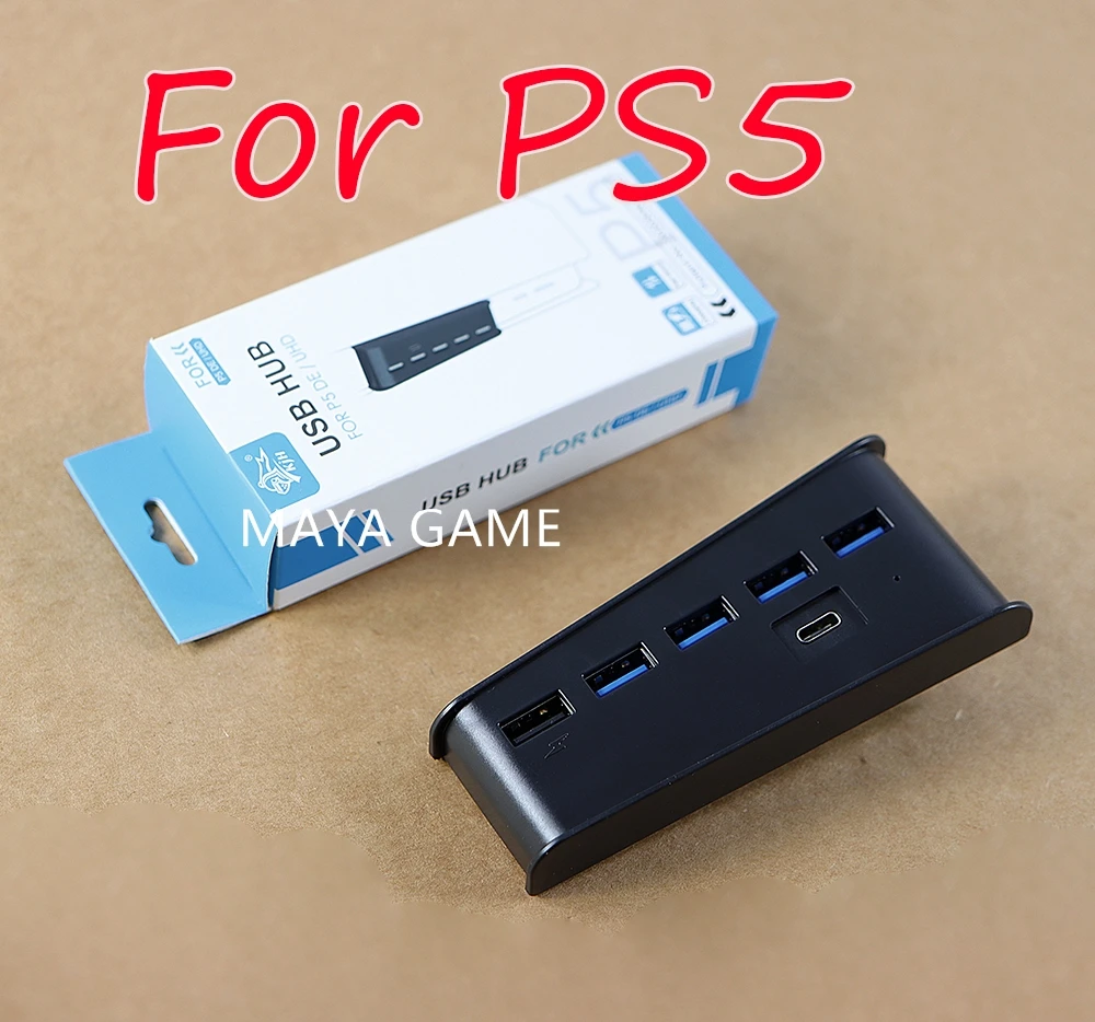 Hub Usb Adattatore Hub Expander Splitter Usb 6 In 1 Con 5 Porte Usb A + 1 Usb C Per Playstation 5